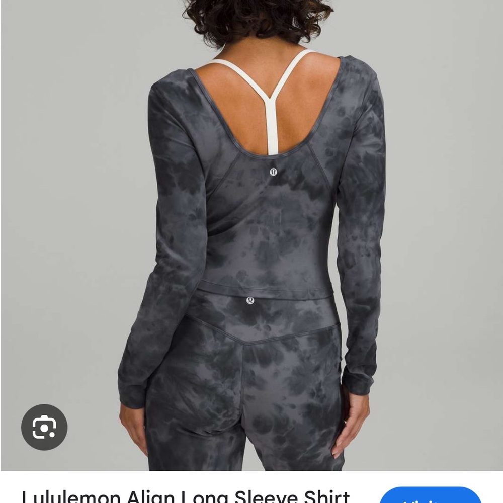 Lululemon Align Long Sleeve Top — Diamond Tie-Dye 6